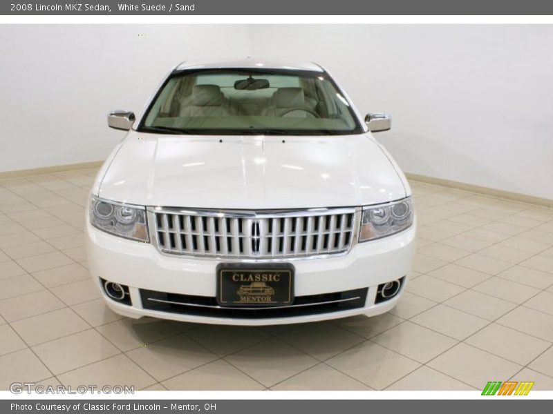 White Suede / Sand 2008 Lincoln MKZ Sedan