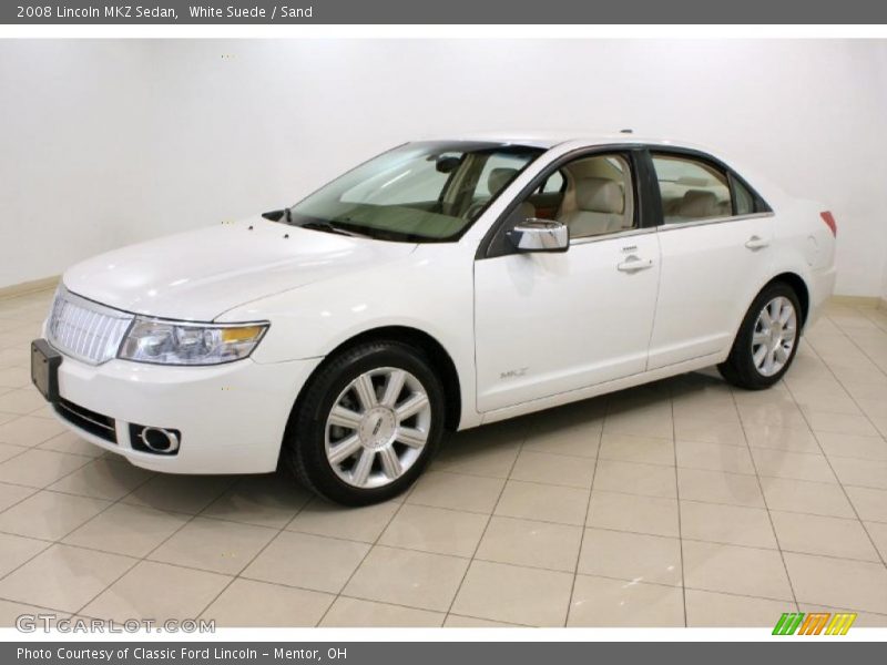 White Suede / Sand 2008 Lincoln MKZ Sedan