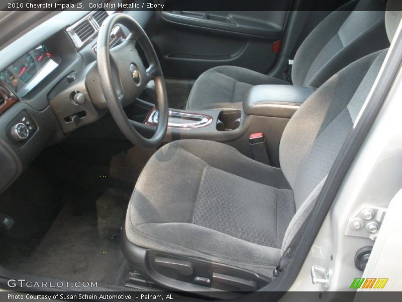 Gold Mist Metallic / Ebony 2010 Chevrolet Impala LS