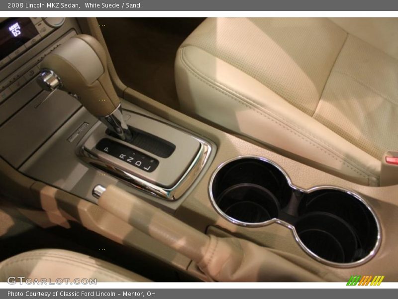White Suede / Sand 2008 Lincoln MKZ Sedan