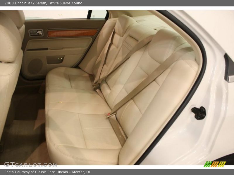 White Suede / Sand 2008 Lincoln MKZ Sedan
