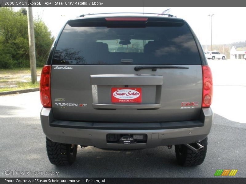 Steel Gray Metallic / Ebony 2008 GMC Yukon SLT 4x4