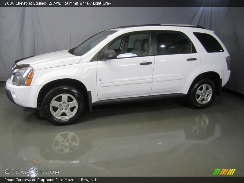 Summit White / Light Gray 2006 Chevrolet Equinox LS AWD