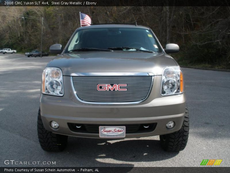 Steel Gray Metallic / Ebony 2008 GMC Yukon SLT 4x4