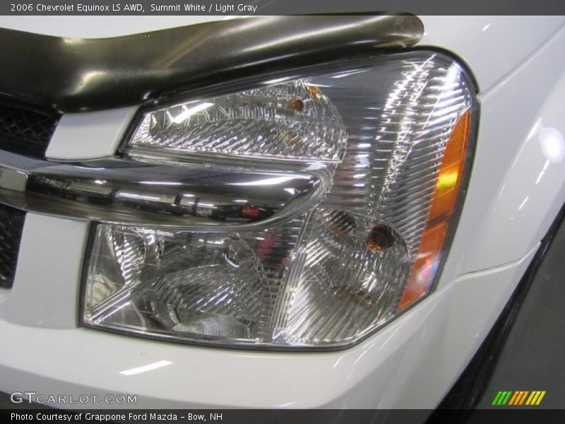 Summit White / Light Gray 2006 Chevrolet Equinox LS AWD