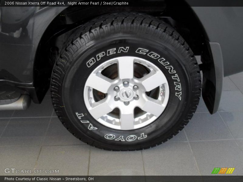 Night Armor Pearl / Steel/Graphite 2006 Nissan Xterra Off Road 4x4