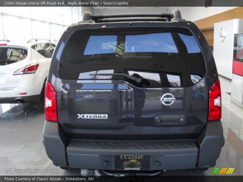 Night Armor Pearl / Steel/Graphite 2006 Nissan Xterra Off Road 4x4