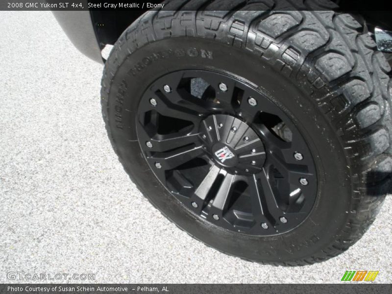 Steel Gray Metallic / Ebony 2008 GMC Yukon SLT 4x4