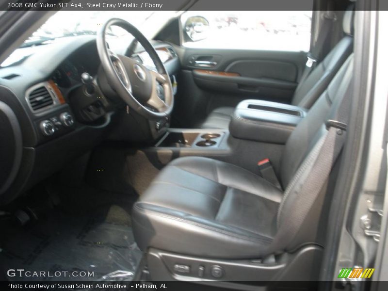 Steel Gray Metallic / Ebony 2008 GMC Yukon SLT 4x4