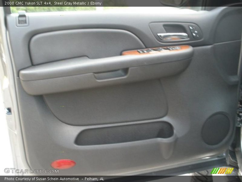 Steel Gray Metallic / Ebony 2008 GMC Yukon SLT 4x4
