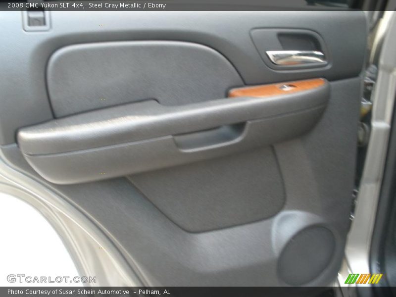 Steel Gray Metallic / Ebony 2008 GMC Yukon SLT 4x4