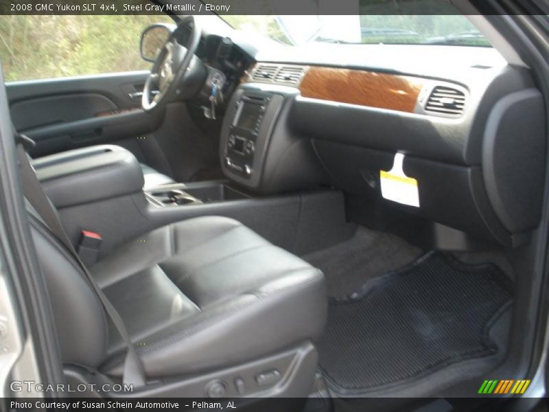Steel Gray Metallic / Ebony 2008 GMC Yukon SLT 4x4