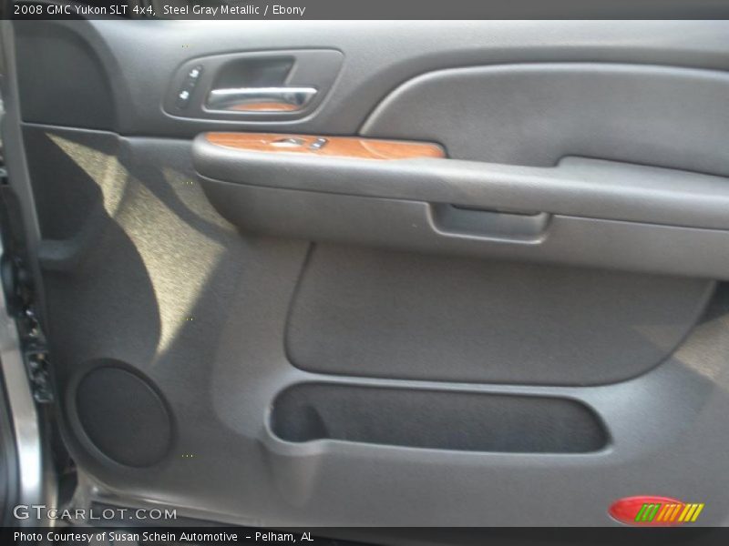 Steel Gray Metallic / Ebony 2008 GMC Yukon SLT 4x4