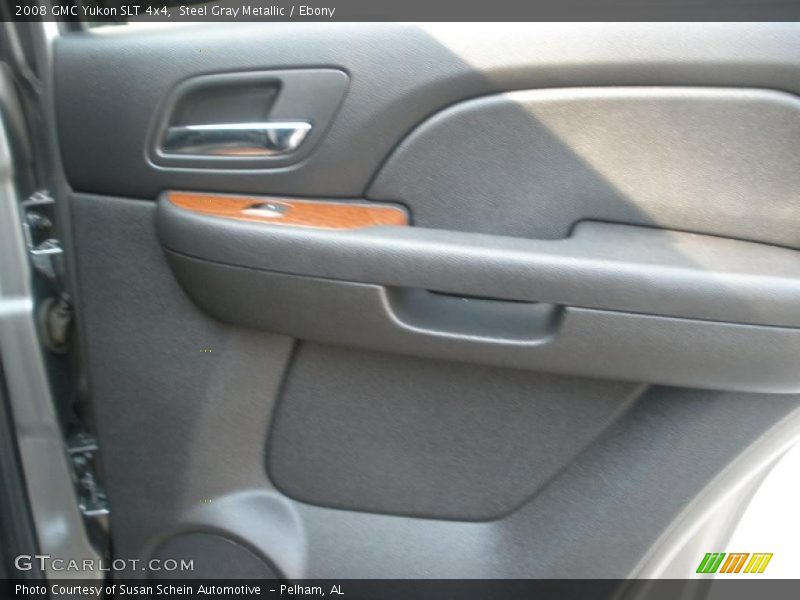 Steel Gray Metallic / Ebony 2008 GMC Yukon SLT 4x4