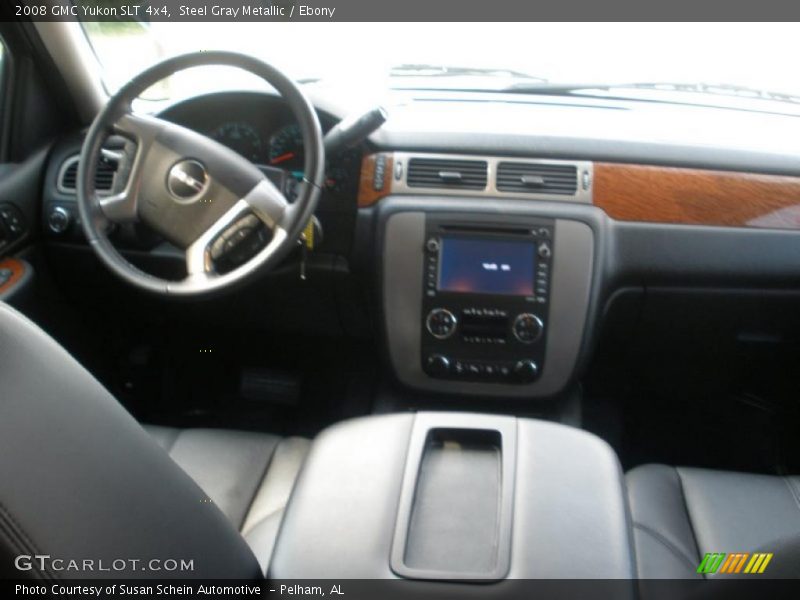 Steel Gray Metallic / Ebony 2008 GMC Yukon SLT 4x4