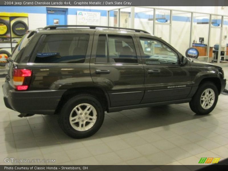 Graphite Metallic / Dark Slate Gray 2004 Jeep Grand Cherokee Laredo 4x4