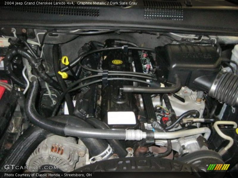 Graphite Metallic / Dark Slate Gray 2004 Jeep Grand Cherokee Laredo 4x4