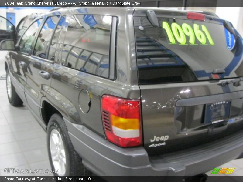 Graphite Metallic / Dark Slate Gray 2004 Jeep Grand Cherokee Laredo 4x4