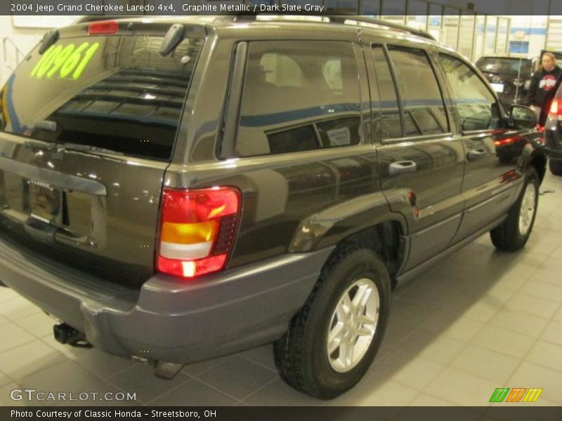 Graphite Metallic / Dark Slate Gray 2004 Jeep Grand Cherokee Laredo 4x4