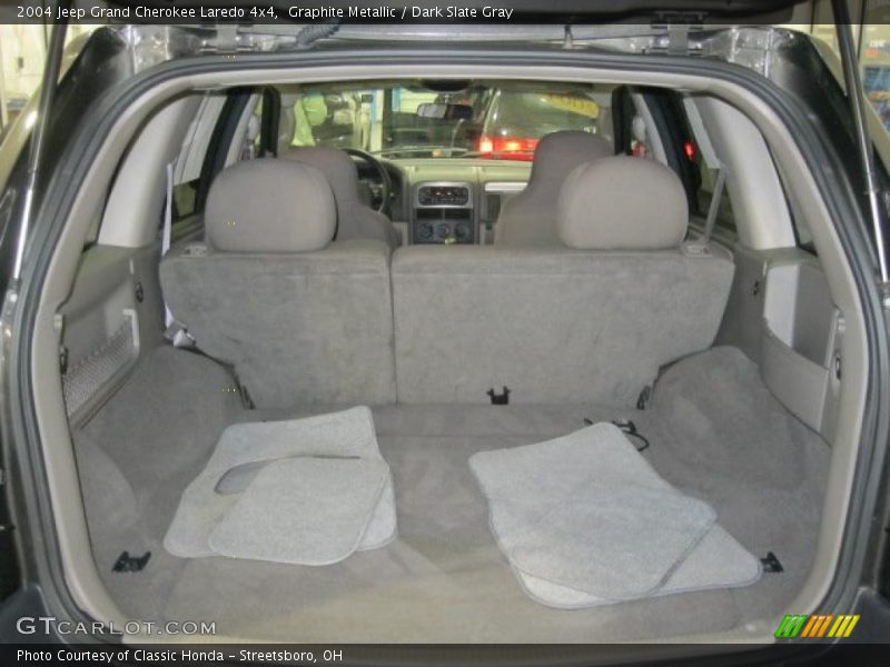 Graphite Metallic / Dark Slate Gray 2004 Jeep Grand Cherokee Laredo 4x4