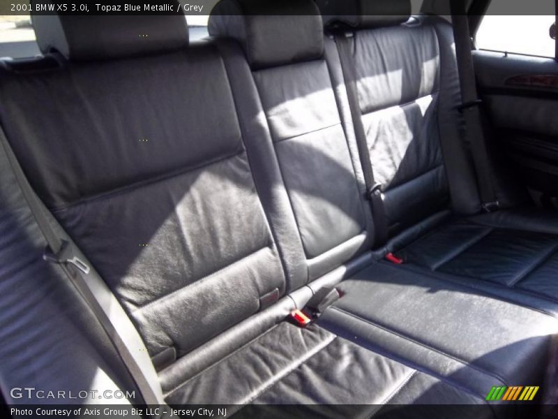 Topaz Blue Metallic / Grey 2001 BMW X5 3.0i