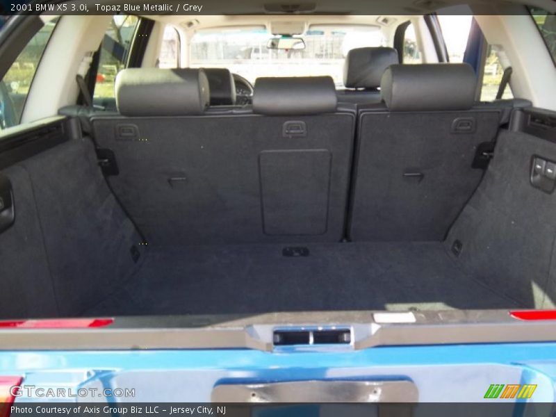 Topaz Blue Metallic / Grey 2001 BMW X5 3.0i