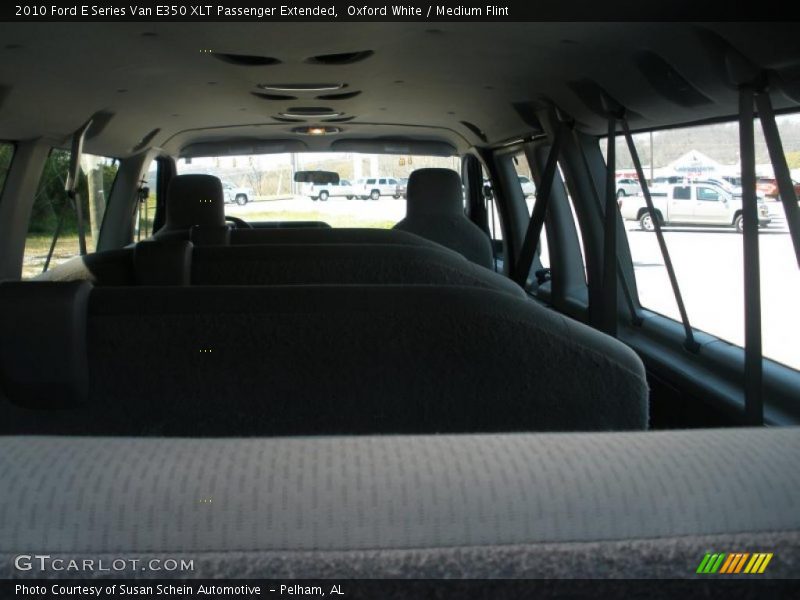 Oxford White / Medium Flint 2010 Ford E Series Van E350 XLT Passenger Extended