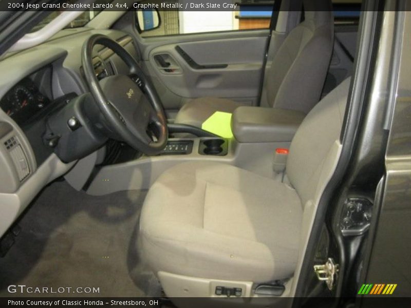 Graphite Metallic / Dark Slate Gray 2004 Jeep Grand Cherokee Laredo 4x4