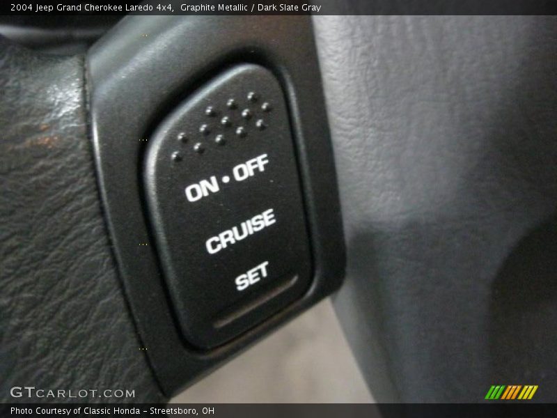 Graphite Metallic / Dark Slate Gray 2004 Jeep Grand Cherokee Laredo 4x4