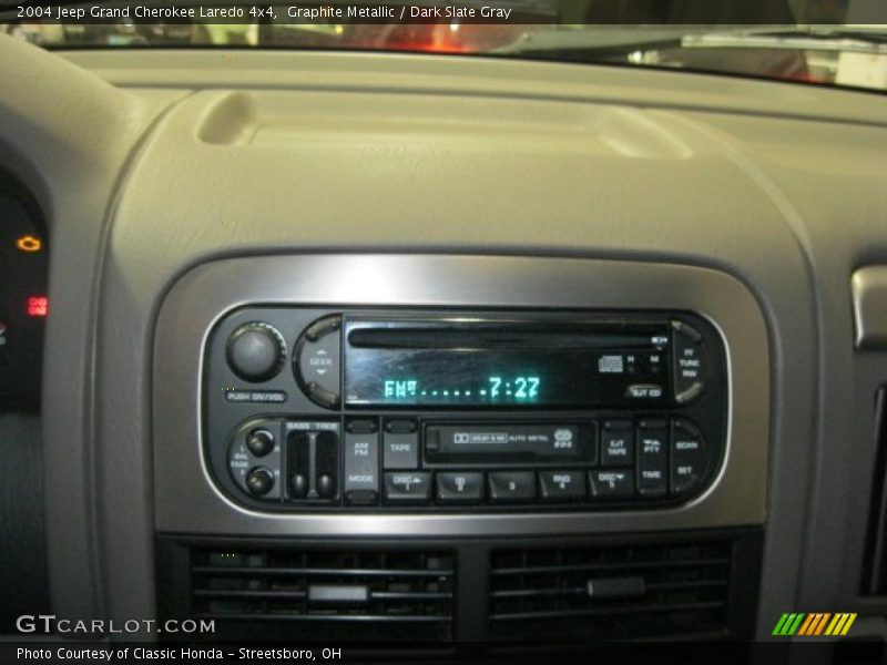 Graphite Metallic / Dark Slate Gray 2004 Jeep Grand Cherokee Laredo 4x4