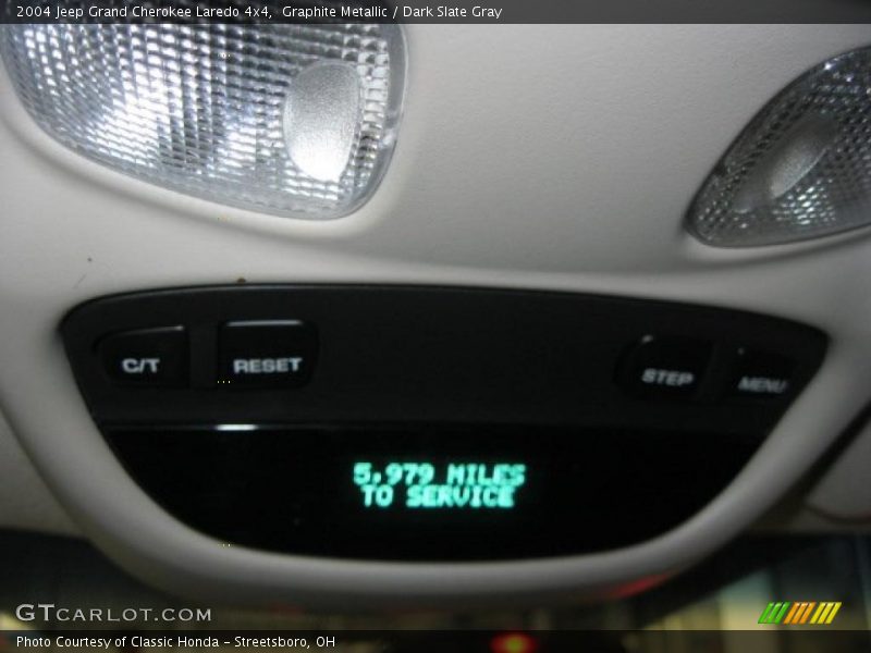 Graphite Metallic / Dark Slate Gray 2004 Jeep Grand Cherokee Laredo 4x4
