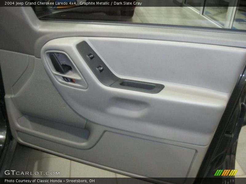 Graphite Metallic / Dark Slate Gray 2004 Jeep Grand Cherokee Laredo 4x4