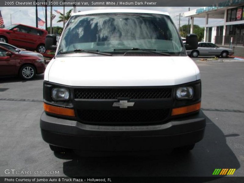 Summit White / Medium Dark Pewter 2005 Chevrolet Express 3500 Commercial Van