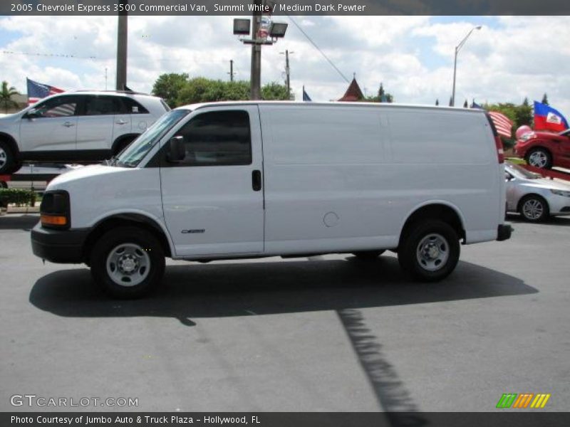 Summit White / Medium Dark Pewter 2005 Chevrolet Express 3500 Commercial Van