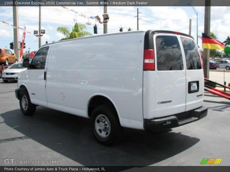 Summit White / Medium Dark Pewter 2005 Chevrolet Express 3500 Commercial Van