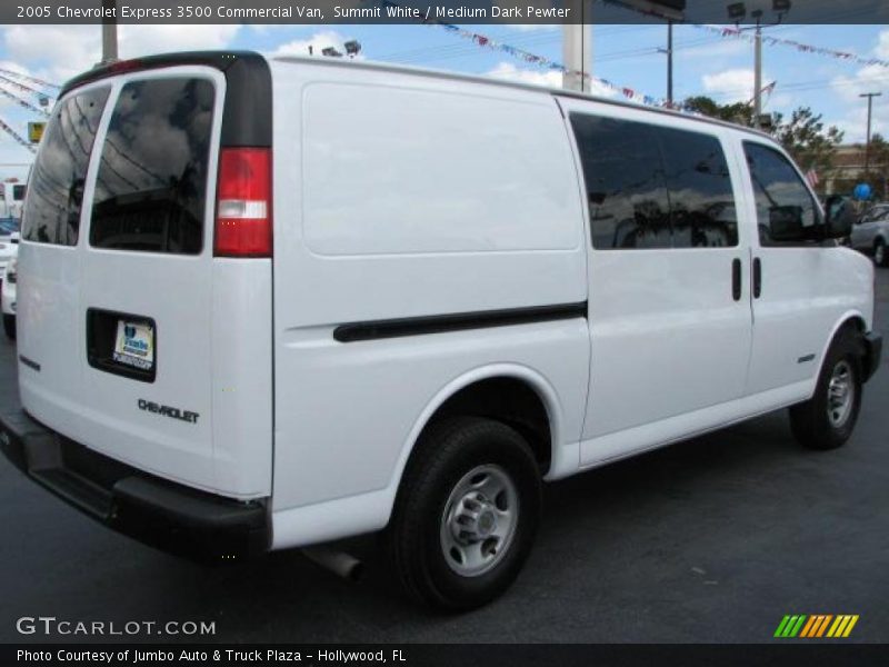 Summit White / Medium Dark Pewter 2005 Chevrolet Express 3500 Commercial Van