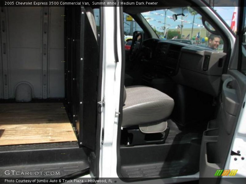 Summit White / Medium Dark Pewter 2005 Chevrolet Express 3500 Commercial Van