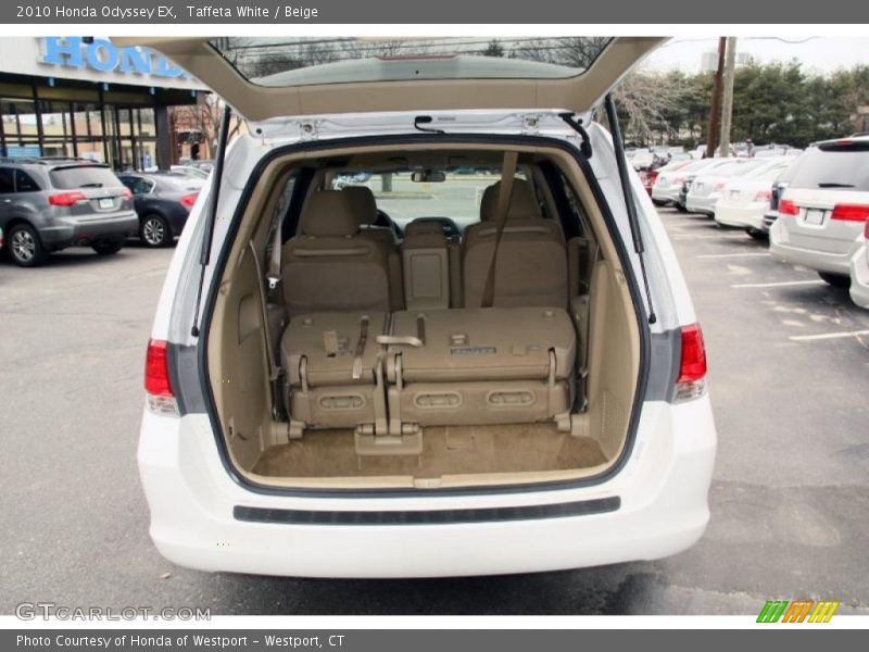 Taffeta White / Beige 2010 Honda Odyssey EX