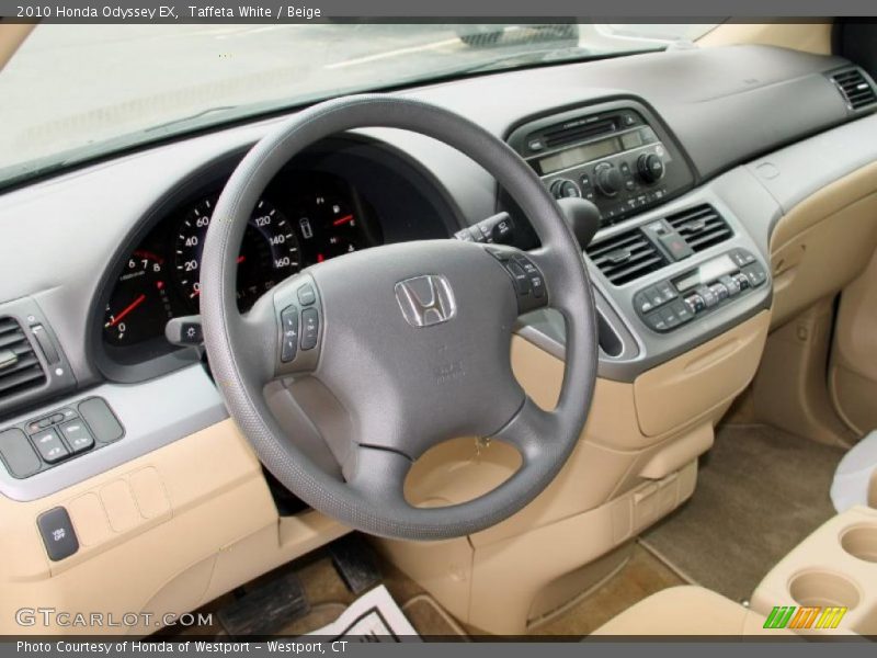 Beige Interior - 2010 Odyssey EX 