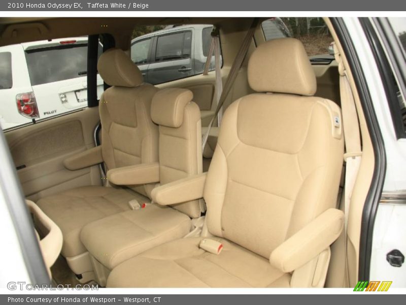 Taffeta White / Beige 2010 Honda Odyssey EX