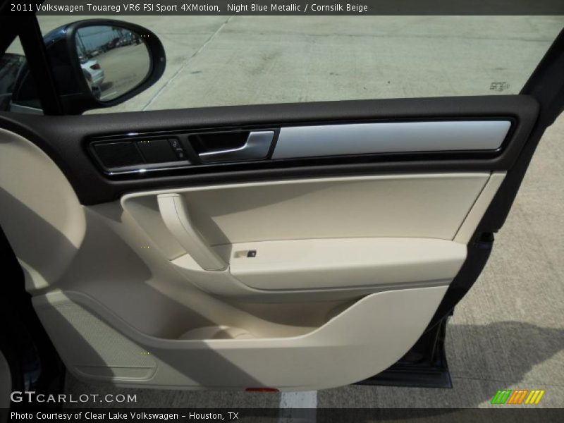 Night Blue Metallic / Cornsilk Beige 2011 Volkswagen Touareg VR6 FSI Sport 4XMotion