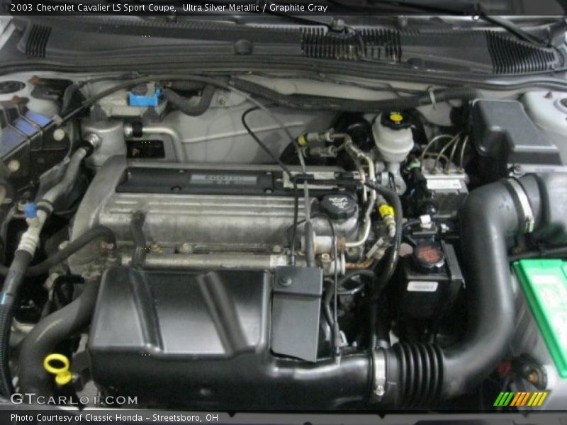 2003 Cavalier LS Sport Coupe Engine - 2.2 Liter DOHC 16 Valve 4 Cylinder