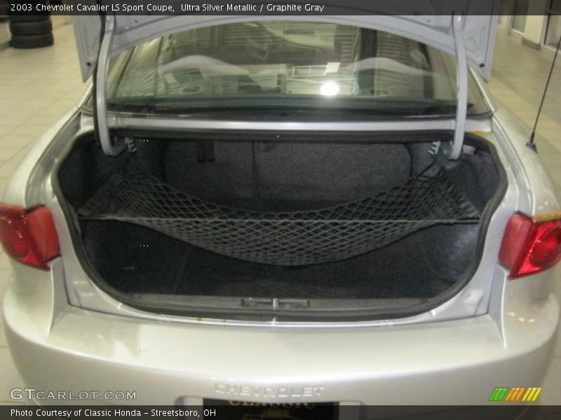 Ultra Silver Metallic / Graphite Gray 2003 Chevrolet Cavalier LS Sport Coupe
