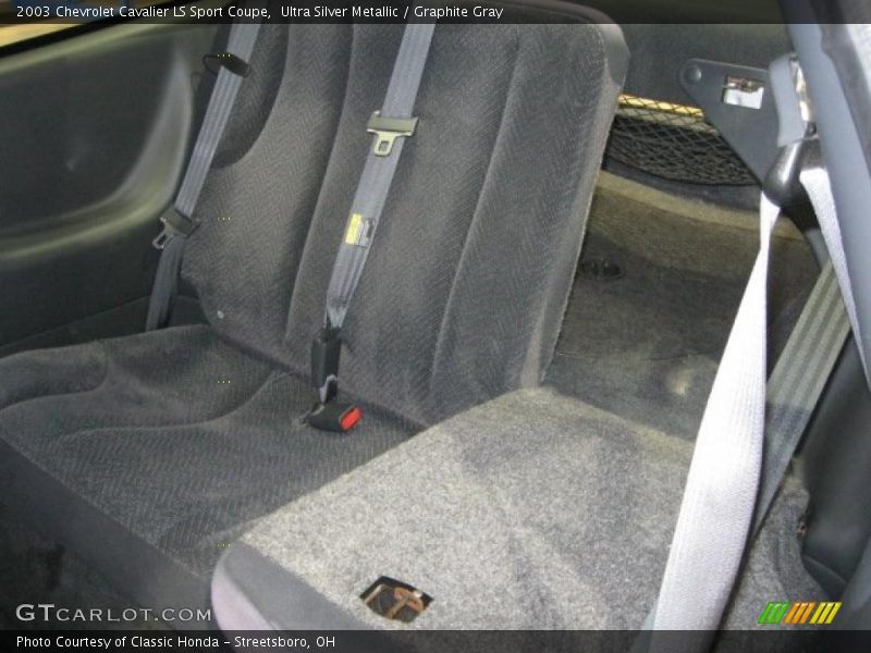 Ultra Silver Metallic / Graphite Gray 2003 Chevrolet Cavalier LS Sport Coupe