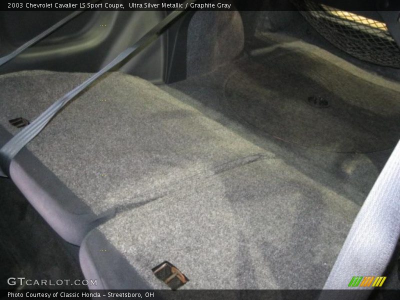 Ultra Silver Metallic / Graphite Gray 2003 Chevrolet Cavalier LS Sport Coupe