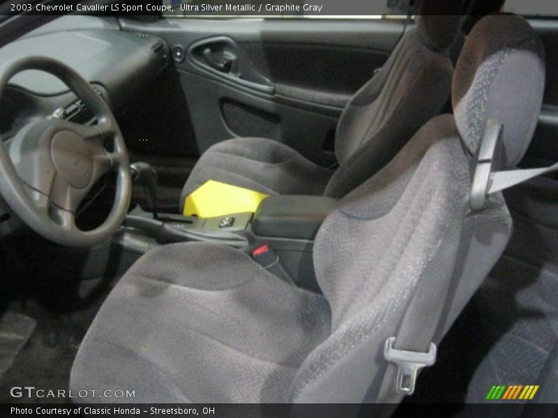 Ultra Silver Metallic / Graphite Gray 2003 Chevrolet Cavalier LS Sport Coupe