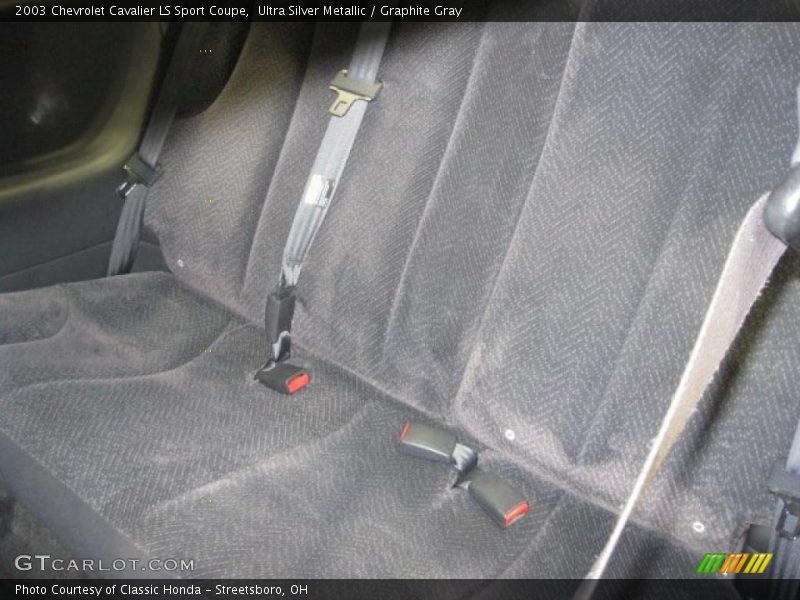 Ultra Silver Metallic / Graphite Gray 2003 Chevrolet Cavalier LS Sport Coupe