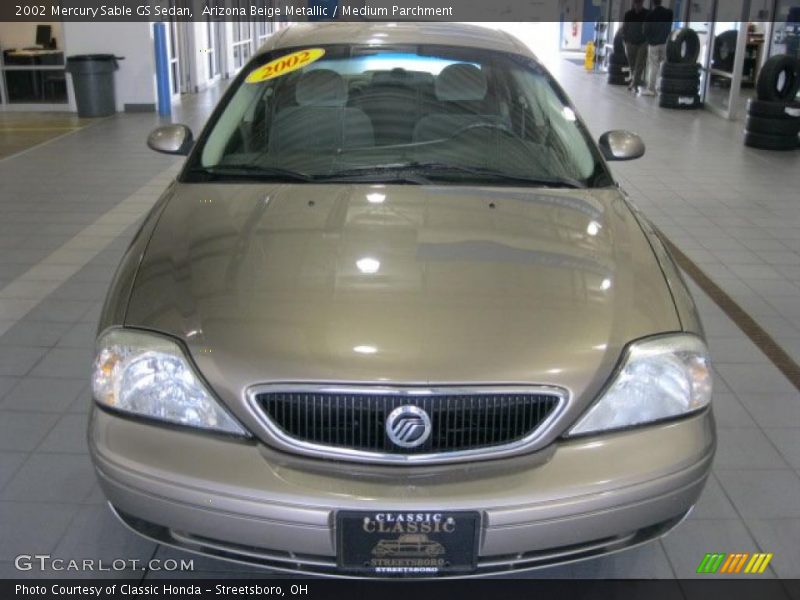 Arizona Beige Metallic / Medium Parchment 2002 Mercury Sable GS Sedan
