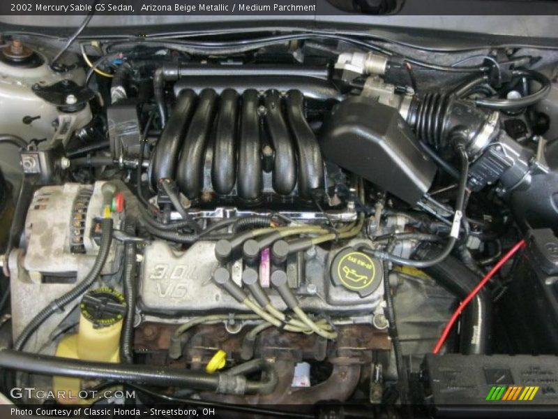 Arizona Beige Metallic / Medium Parchment 2002 Mercury Sable GS Sedan