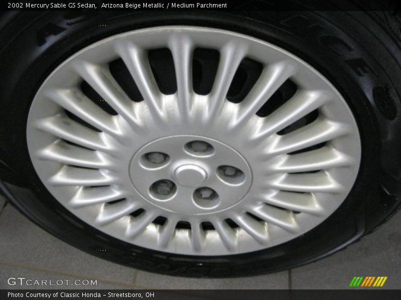 Arizona Beige Metallic / Medium Parchment 2002 Mercury Sable GS Sedan